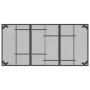 Juego de comedor de jardín 7 pzas malla metálica gris antracita de vidaXL, Conjuntos de jardín - Ref: Foro24-3211822, Precio:...