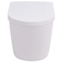 Inodoro de montaje en pared de cerámica blanco de vidaXL, Baños - Ref: Foro24-244270, Precio: 135,40 €, Descuento: %