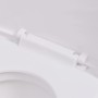 Inodoro de montaje en pared de cerámica blanco de vidaXL, Baños - Ref: Foro24-244270, Precio: 135,40 €, Descuento: %