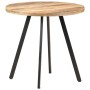 Mesa de comedor de madera de mango rugosa 80 cm en Mesas de comedor | Comprar online en Foru.es