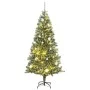 Árbol de Navidad artificial con 300 LED bolas y nieve 240 cm de vidaXL, Arboles de navidad - Ref: Foro24-3210163, Precio: 115...