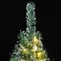 Árbol de Navidad artificial con 300 LED bolas y nieve 240 cm de vidaXL, Arboles de navidad - Ref: Foro24-3210163, Precio: 115...