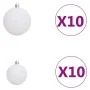 Árbol de Navidad artificial con 300 LED bolas y nieve 240 cm de vidaXL, Arboles de navidad - Ref: Foro24-3210163, Precio: 115...