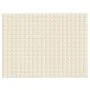 Manta con peso tela color crema claro 152x203 cm 7 kg de vidaXL, Mantas - Ref: Foro24-3154873, Precio: 71,28 €, Descuento: %