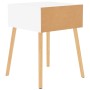 Mesitas de noche 2 uds madera contrachapada blanco 40x40x56 cm de vidaXL, Mesitas de noche - Ref: Foro24-326796, Precio: 97,3...