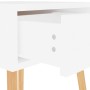 Mesitas de noche 2 uds madera contrachapada blanco 40x40x56 cm de vidaXL, Mesitas de noche - Ref: Foro24-326796, Precio: 97,3...