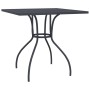 Juego de comedor de jardín 3 pzas malla metálica gris antracita de vidaXL, Conjuntos de jardín - Ref: Foro24-3211809, Precio:...