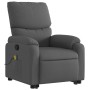 Silla de masaje reclinable de pie de tela gris oscuro en Sillones | Comprar online en Foru.es