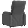 Silla de masaje reclinable de pie de tela gris oscuro en Sillones | Comprar online en Foru.es