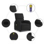 Sillón reclinable de masaje elevable tela negro en Sillones | Comprar online en Foru.es