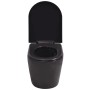 Inodoro de pared cerámica negro de vidaXL, Baños - Ref: Foro24-244271, Precio: 240,62 €, Descuento: %