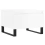 Center tables 2 units engineered wood glossy white 50x46x35 cm by vidaXL, Coffee table - Ref: Foro24-830881, Price: 66,99 €, ...