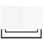 Center tables 2 units engineered wood glossy white 50x46x35 cm by vidaXL, Coffee table - Ref: Foro24-830881, Price: 66,99 €, ...