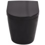 Inodoro de pared cerámica negro de vidaXL, Baños - Ref: Foro24-244271, Precio: 240,62 €, Descuento: %