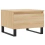 Mesas de centro 2 uds madera ingeniería roble Sonoma 50x46x35cm de vidaXL, Mesas de centro - Ref: Foro24-830883, Precio: 63,3...