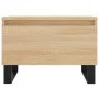 Mesas de centro 2 uds madera ingeniería roble Sonoma 50x46x35cm de vidaXL, Mesas de centro - Ref: Foro24-830883, Precio: 63,3...