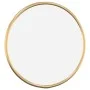 Espejo de pared redondo dorado Ø20 cm de vidaXL, Espejos - Ref: Foro24-348178, Precio: 18,59 €, Descuento: %