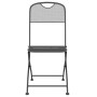 Juego de comedor de jardín 5 pzas malla metálica gris antracita de vidaXL, Conjuntos de jardín - Ref: Foro24-3211811, Precio:...