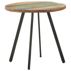 Mesa de comedor de madera maciza reciclada 80 cm en Mesas de comedor | Comprar online en Foru.es