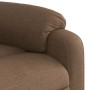 Silla de masaje reclinable de pie de tela marrón en Sillones | Comprar online en Foru.es