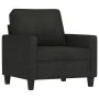 Sillón de tela negro 60 cm de , Sofás - Ref: Foro24-359151, Precio: 154,01 €, Descuento: %