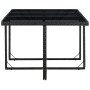 Set comedor de jardín 11 piezas y cojines ratán sintético negro de vidaXL, Conjuntos de jardín - Ref: Foro24-42523, Precio: 7...