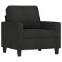 Juego de sofás con cojines 4 piezas tela negro de , Sofás - Ref: Foro24-3201440, Precio: 724,28 €, Descuento: %