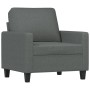 Juego de sofás con cojines 4 piezas tela gris oscuro de , Sofás - Ref: Foro24-3201437, Precio: 726,05 €, Descuento: %