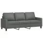 Juego de sofás con cojines 4 piezas tela gris oscuro de , Sofás - Ref: Foro24-3201437, Precio: 713,20 €, Descuento: %