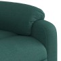 Silla de masaje reclinable de pie de tela verde oscura en Sillones | Comprar online en Foru.es