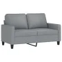 Juego de sofás con cojines 3 piezas tela gris claro de , Sofás - Ref: Foro24-3201468, Precio: 507,64 €, Descuento: %