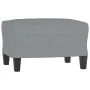 Juego de sofás con cojines 3 piezas tela gris claro de , Sofás - Ref: Foro24-3201468, Precio: 507,64 €, Descuento: %