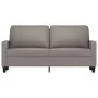 2-seater sofa in taupe gray fabric 140 cm by , Sofas - Ref: Foro24-359170, Price: 199,52 €, Discount: %