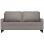 Sofá de 2 plazas de tela gris taupé 140 cm de , Sofás - Ref: Foro24-359170, Precio: 202,92 €, Descuento: %