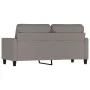 2-seater sofa in taupe gray fabric 140 cm by , Sofas - Ref: Foro24-359170, Price: 199,52 €, Discount: %