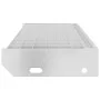 Peldaño de rejilla acero galvanizado 80x24x7 cm de , Alfombrillas para escalones - Ref: Foro24-155684, Precio: 47,65 €, Descu...