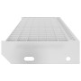 Peldaño de rejilla acero galvanizado 100x24x7 cm de , Alfombrillas para escalones - Ref: Foro24-155686, Precio: 55,47 €, Desc...