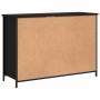 Aparador de madera de ingeniería negro 100x35x70 cm de , Aparadores - Ref: Foro24-835514, Precio: 95,09 €, Descuento: %