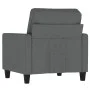 Sillón de tela gris oscuro 60 cm de , Sofás - Ref: Foro24-359148, Precio: 153,75 €, Descuento: %