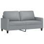 Juego de sofás con cojines 2 piezas tela gris claro de , Sofás - Ref: Foro24-3201444, Precio: 403,68 €, Descuento: %