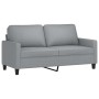 Juego de sofás con cojines 3 piezas tela gris claro de , Sofás - Ref: Foro24-3201452, Precio: 459,86 €, Descuento: %