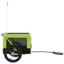 Remolque de bicicleta mascotas hierro tela Oxford verde negro de , Cochecitos para mascotas - Ref: Foro24-93920, Precio: 95,8...