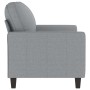 Sofá de 2 plazas de tela gris claro 120 cm de , Sofás - Ref: Foro24-359155, Precio: 218,32 €, Descuento: %