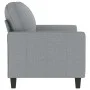 Sofá de 2 plazas de tela gris claro 120 cm de , Sofás - Ref: Foro24-359155, Precio: 215,82 €, Descuento: %