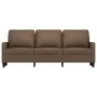 Sofá de 3 plazas de tela marrón 180 cm de , Sofás - Ref: Foro24-359174, Precio: 291,01 €, Descuento: %