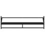 Estantes de pared con barras 2 unidades negro 100x25x30 cm de , Estantes y estanterías - Ref: Foro24-836248, Precio: 32,54 €,...