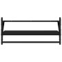 Estantes de pared con barras 2 unidades negro 65x25x30 cm de , Estantes y estanterías - Ref: Foro24-836243, Precio: 31,65 €, ...