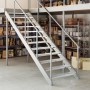 Peldaño de rejilla acero galvanizado 90x24x7 cm de , Alfombrillas para escalones - Ref: Foro24-155680, Precio: 57,08 €, Descu...