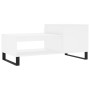 Mesa de centro madera contrachapada blanco 100x50x45 cm de , Mesas de centro - Ref: Foro24-830836, Precio: 60,44 €, Descuento: %