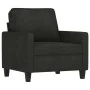 Juego de sofás con cojines 3 piezas tela negro de , Sofás - Ref: Foro24-3201432, Precio: 686,52 €, Descuento: %